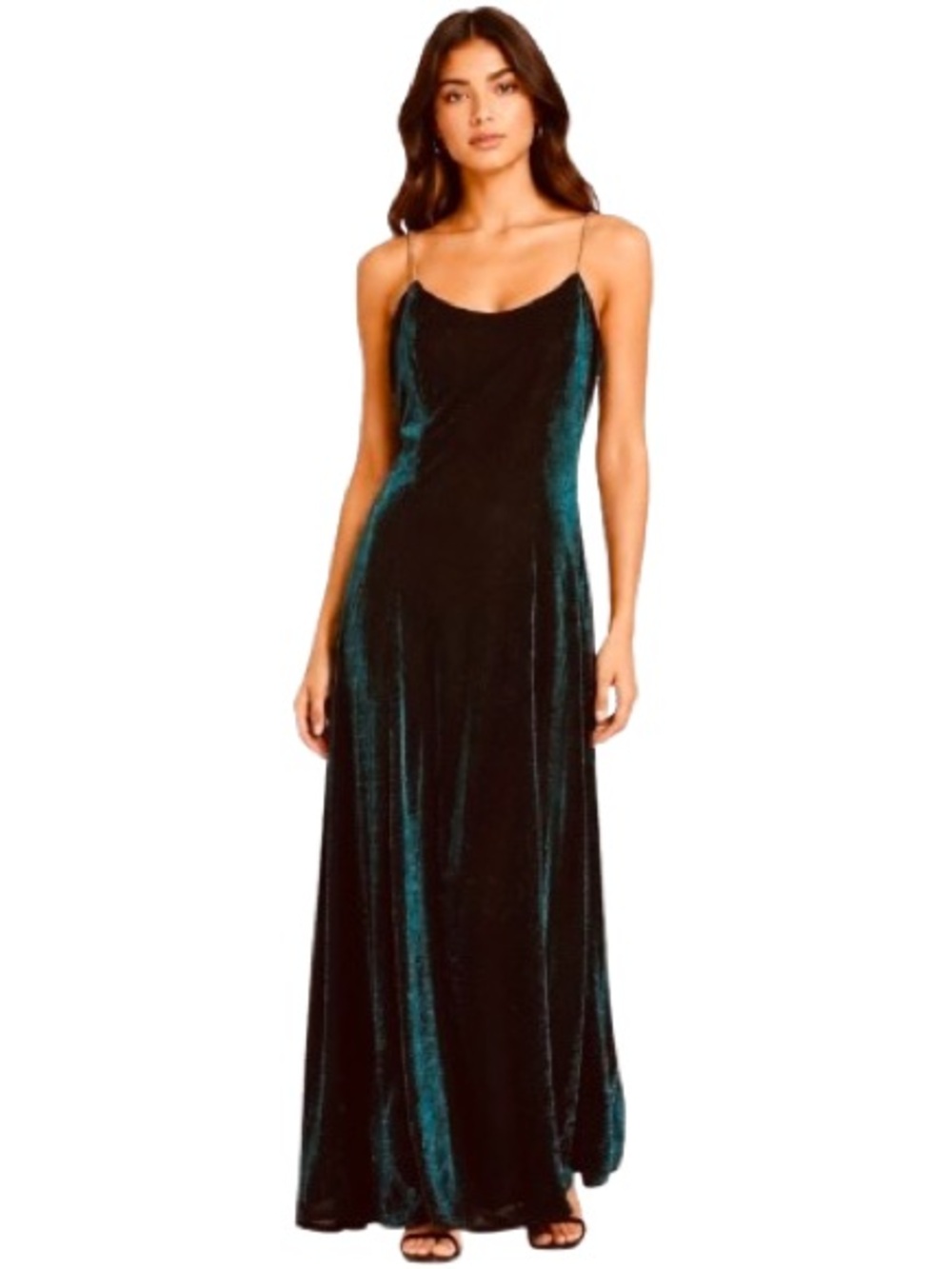Scott / Jessica McClintock Vintage Metallic & Rhinestone Designer Dress Size 10